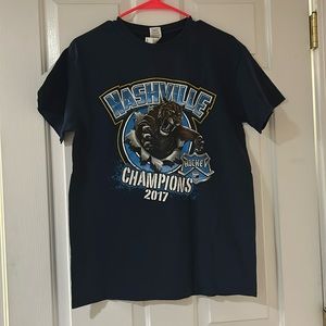 Nashville Predators 2017 Championship Tee-shirt